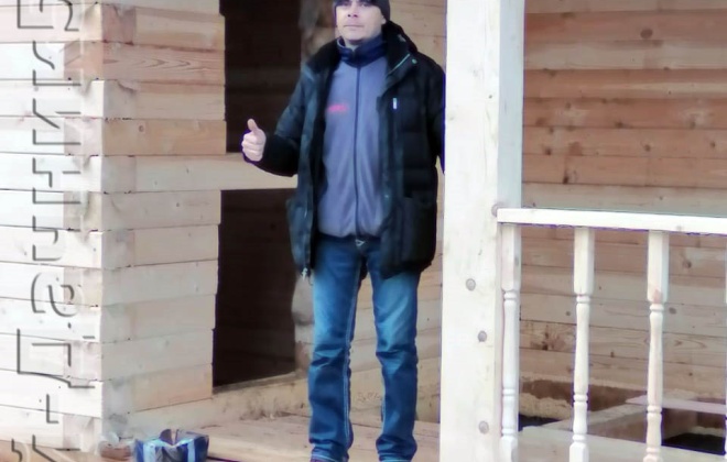 4 Брусовой дом ОД-11 9×9, 81 м², Тверская область, Калининский район, Деревня Раслово (7)